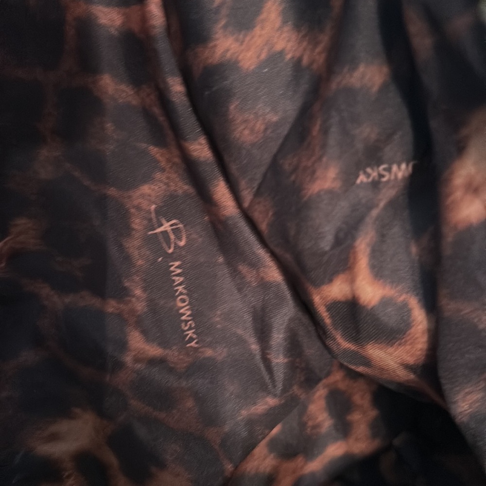 B Markowsky Leather Heavy Python Bag - image 7